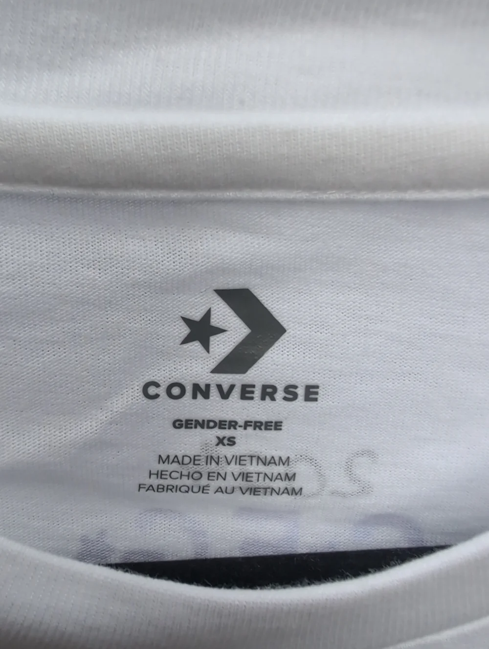 Men's White Converse  X 'Camp Flaw Gnaw' Tshirt Size XS NWOT